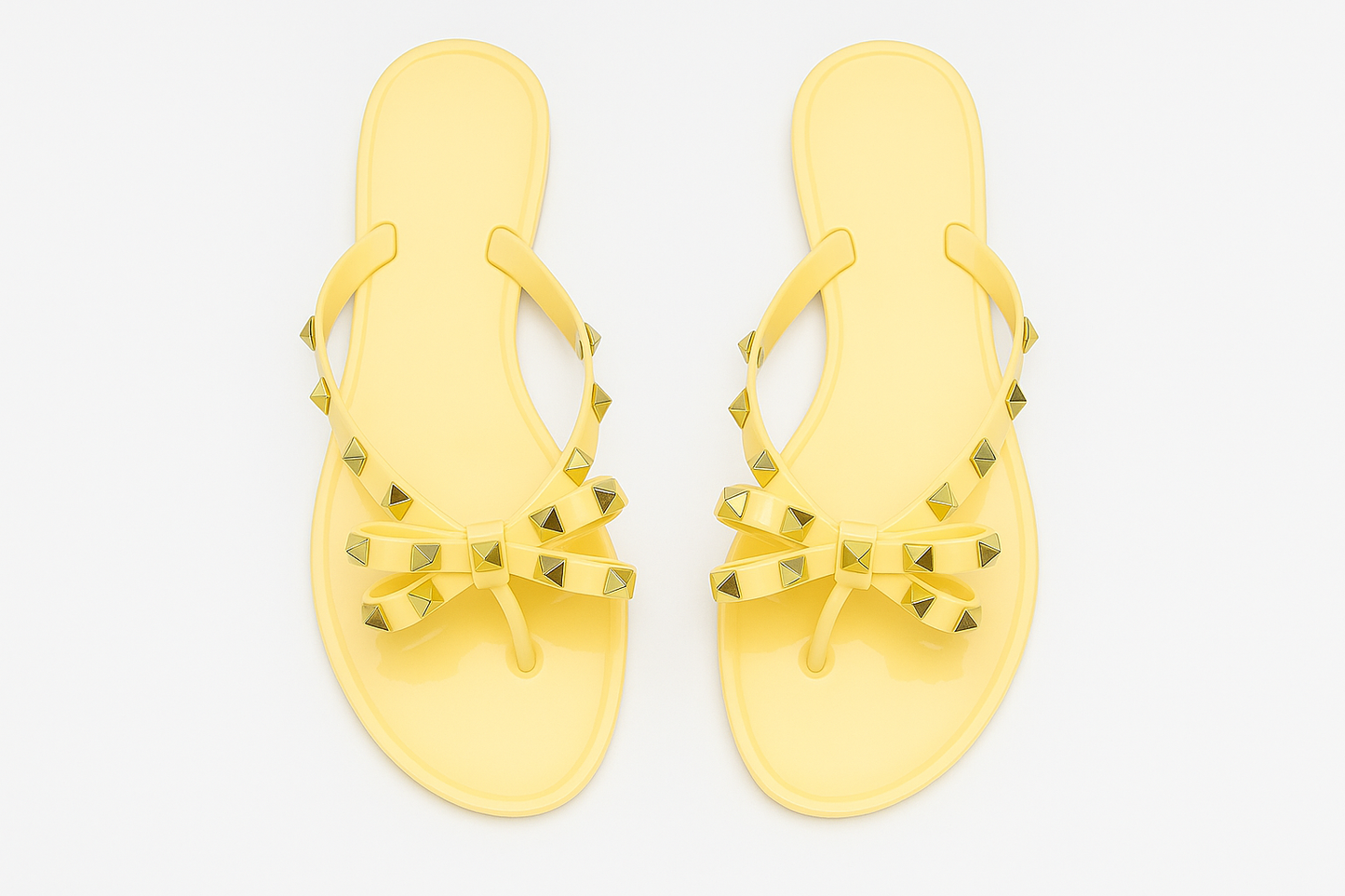 Valentina Studded Flip-Flops