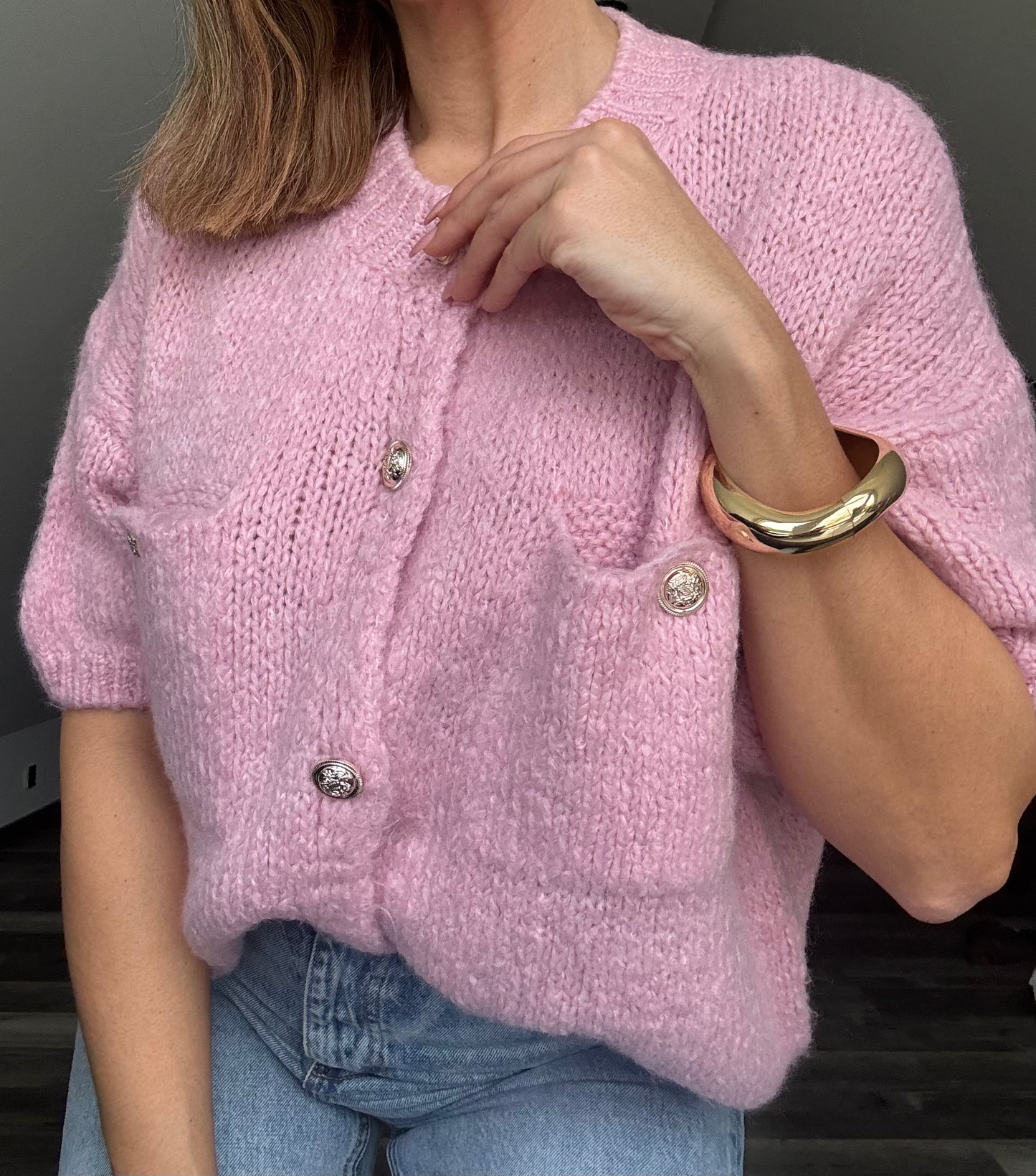 Gold Accent Cardigan