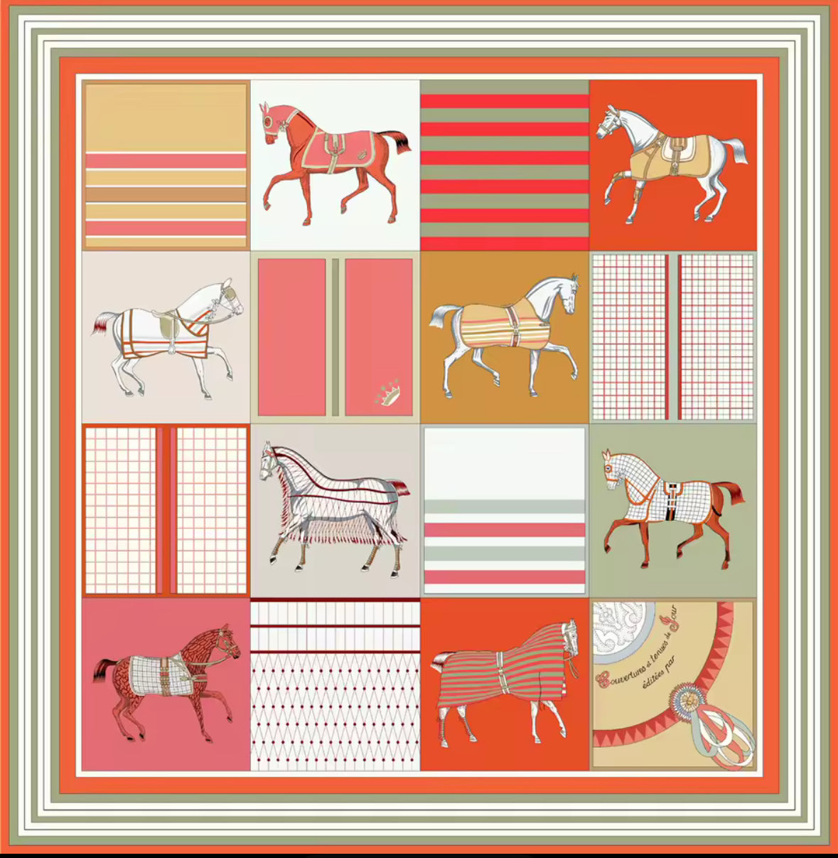 Carré Classique – 100% Silk Twill Edition