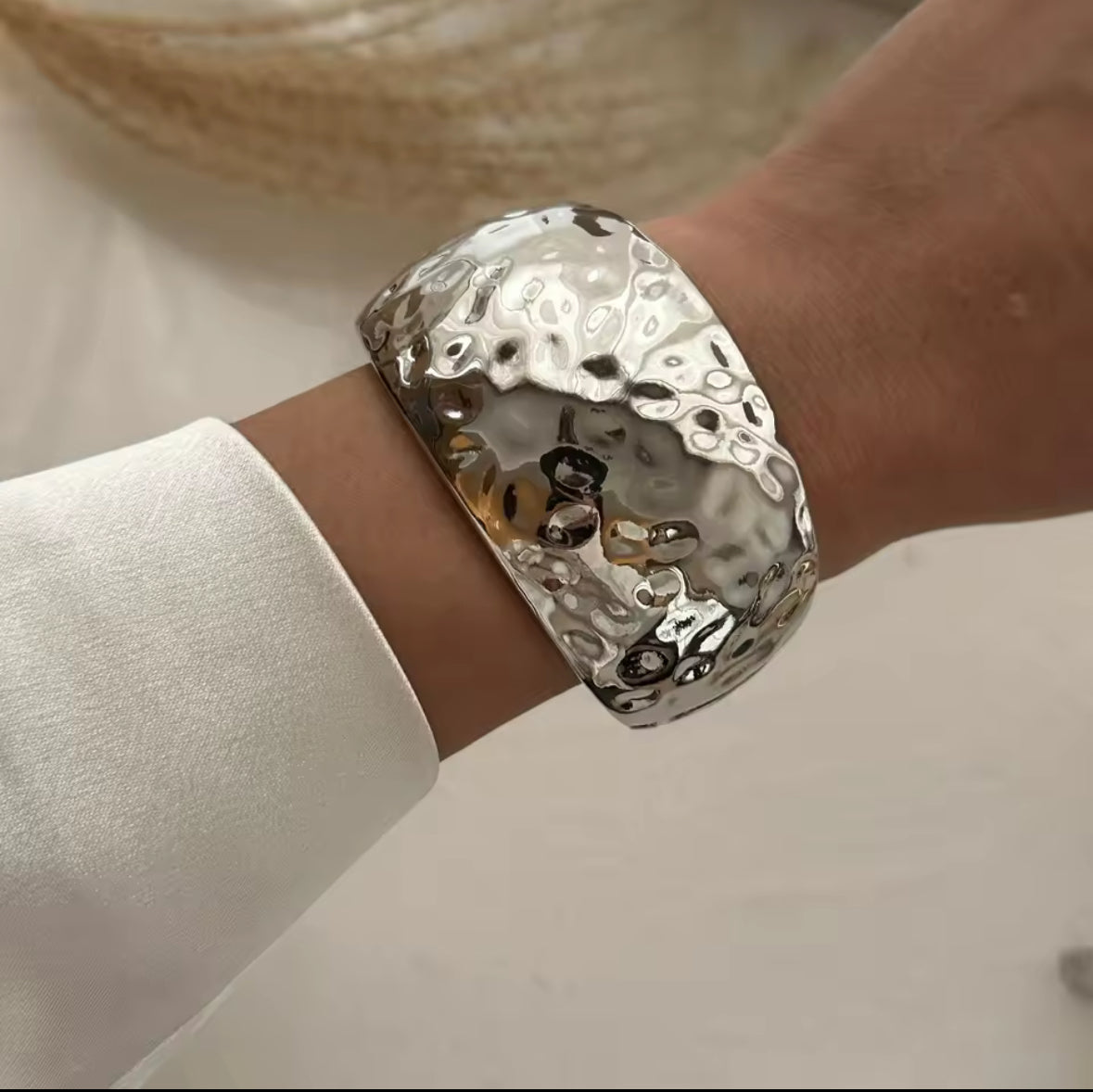 Sculpture Cuffs – Bold Elegance Collection