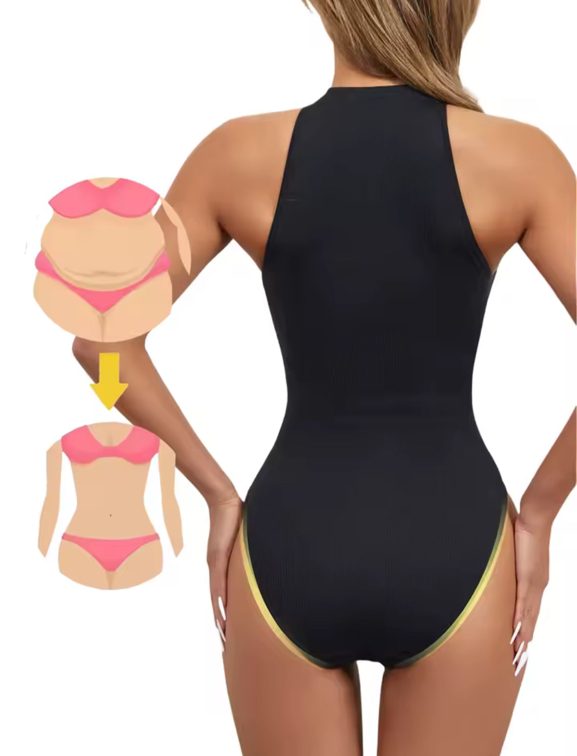 High Neck Shaping Body