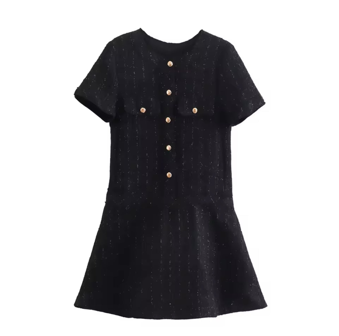 Tweed Chic Mini Dress