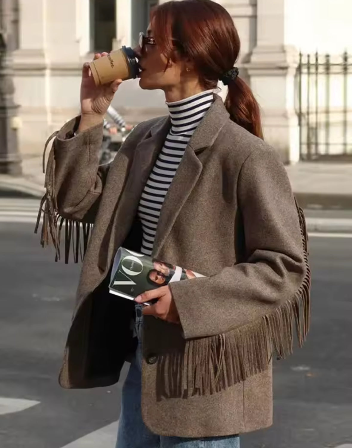 Brooklyn Fringe Jacket