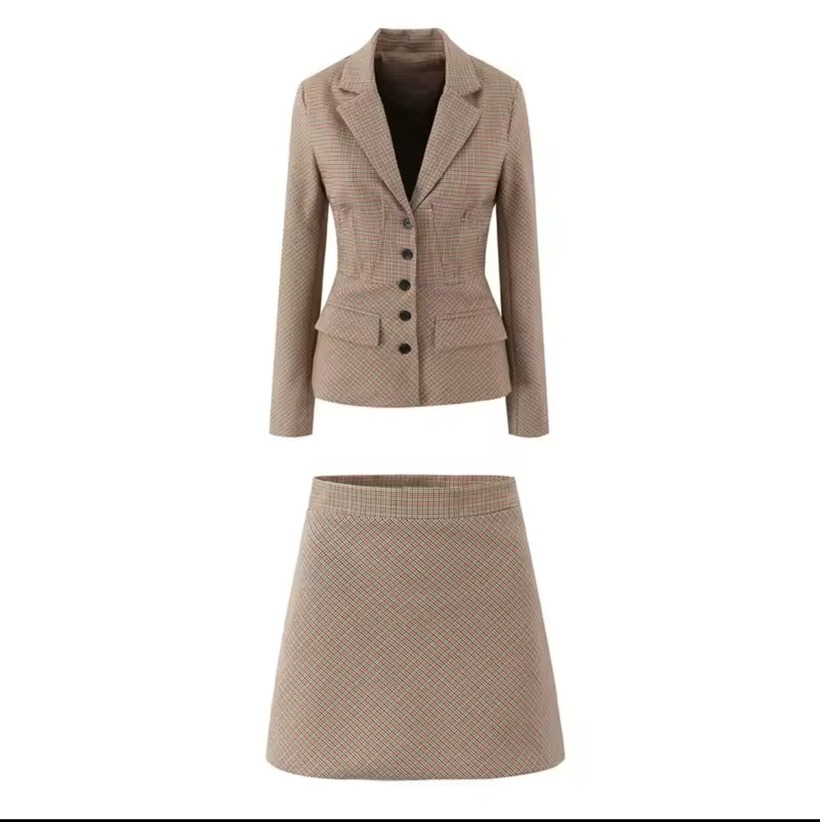 Heritage Luxe Set – Blazer & Rock