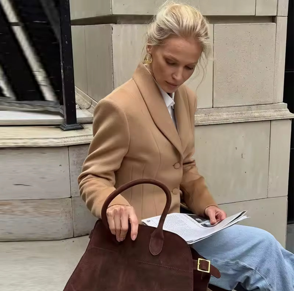 Maison Élise Wool Coat
