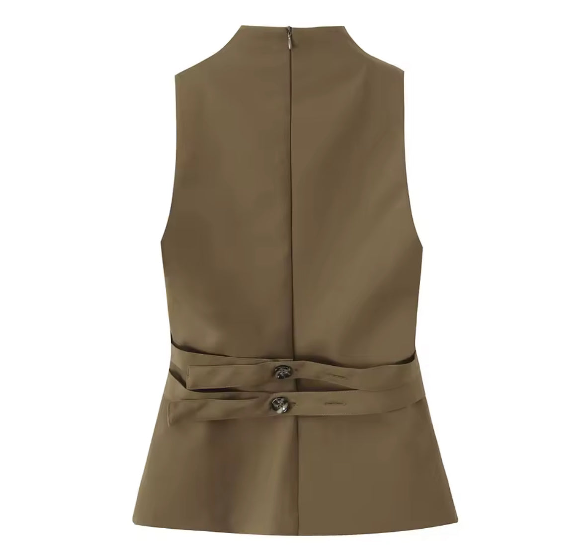 Sculpt Button Vest