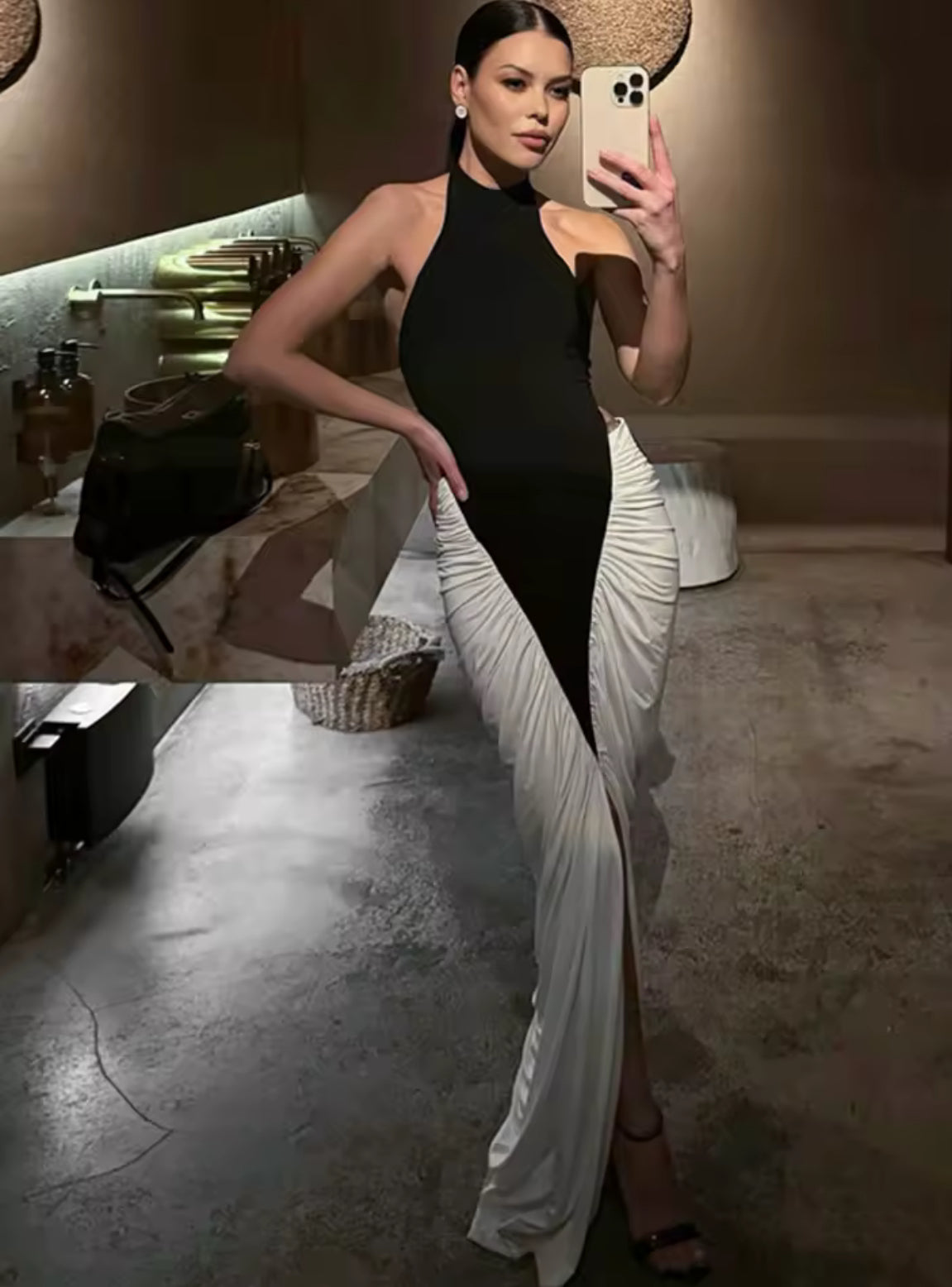 Monaco Noir Dress