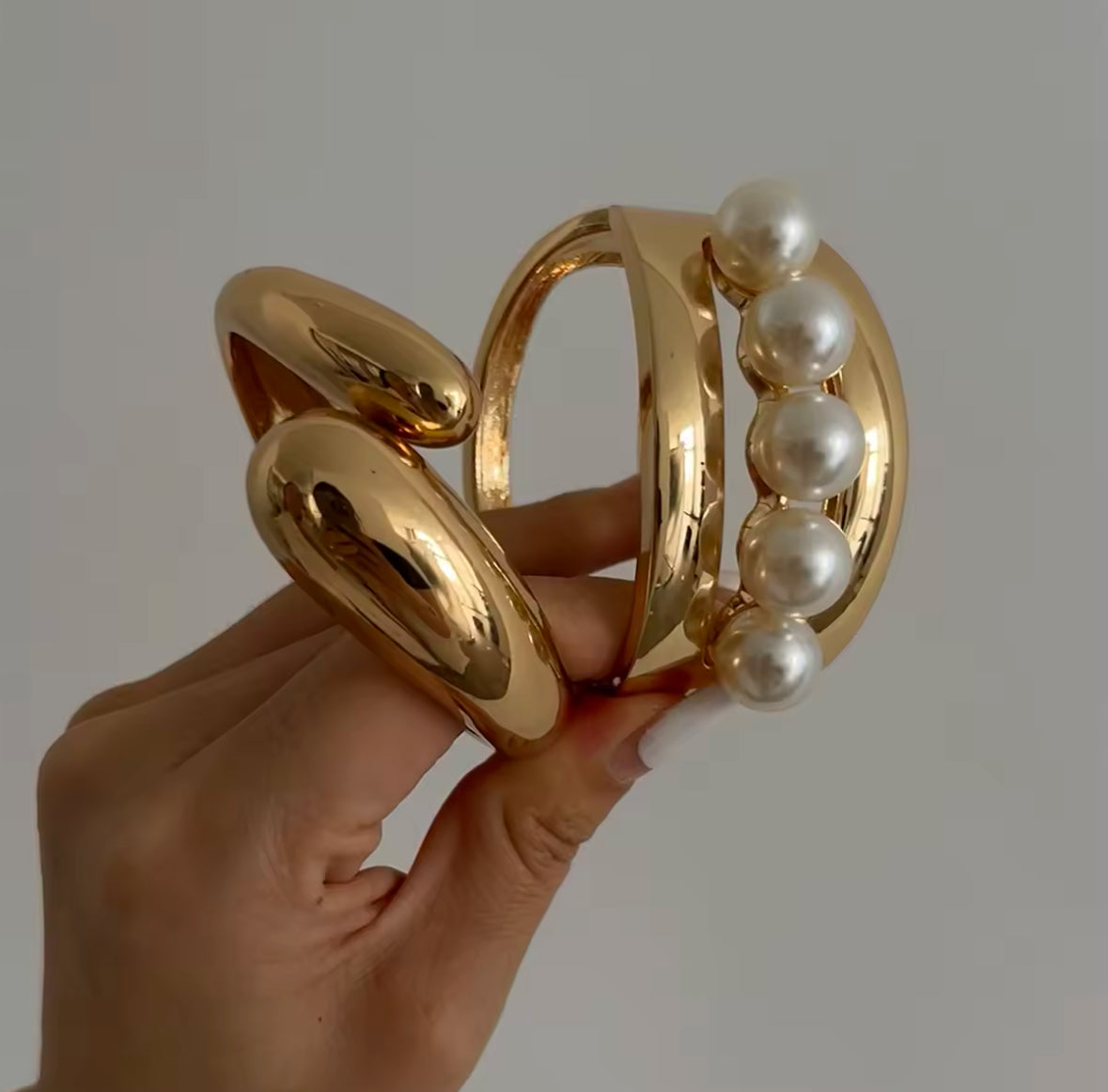 Sculpted Elegance – HB Statement Bracelets