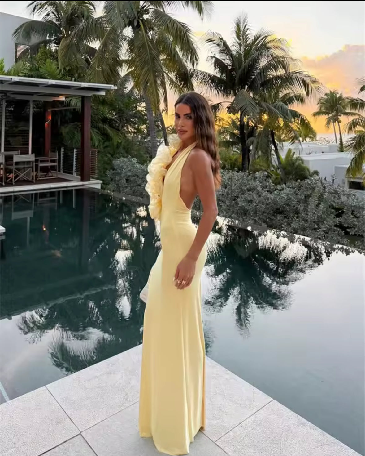 Sunset Bloom“ Maxi Dress