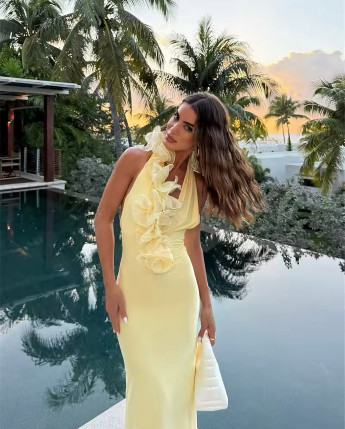 Sunset Bloom“ Maxi Dress