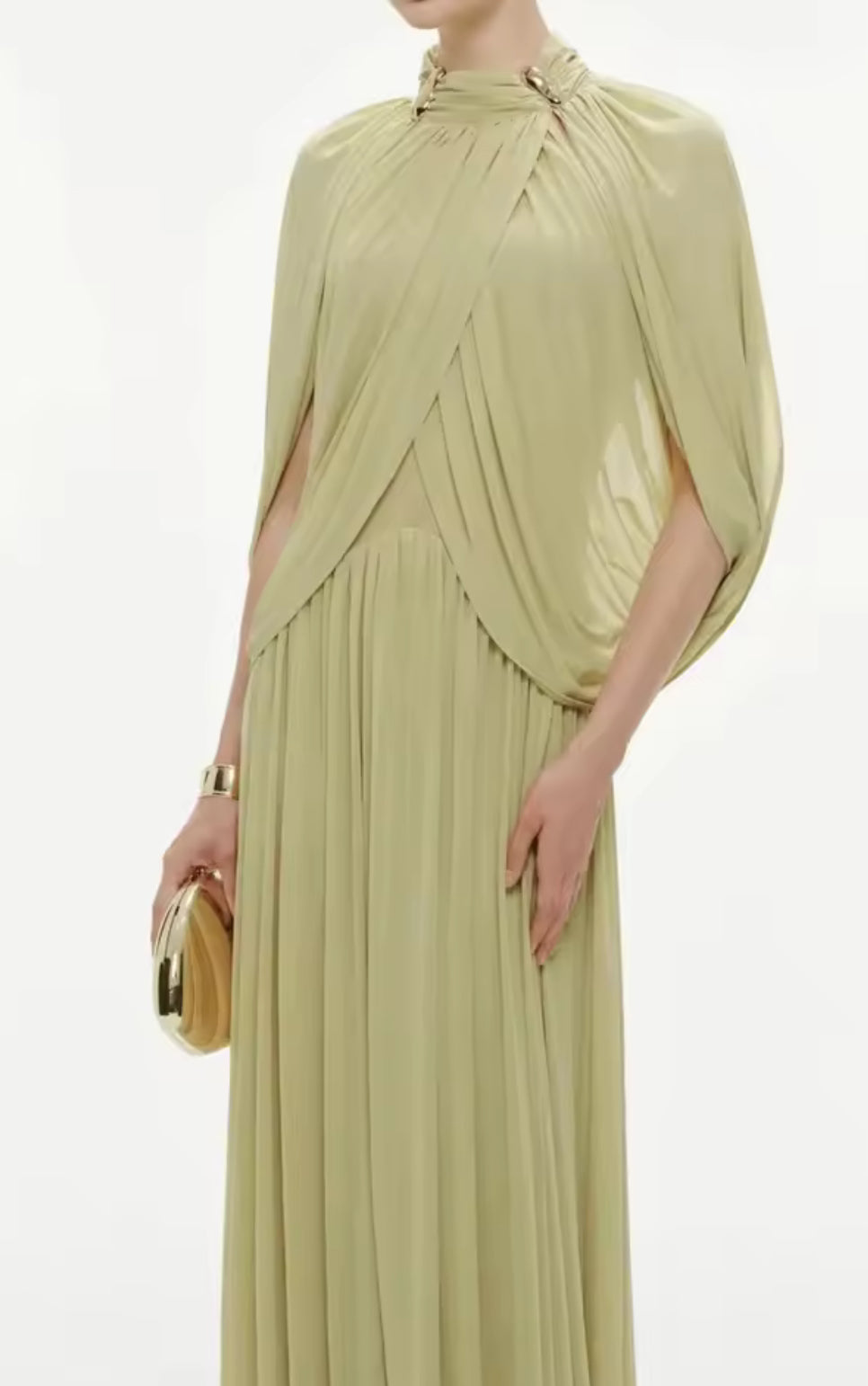 Celeste Draped Gown