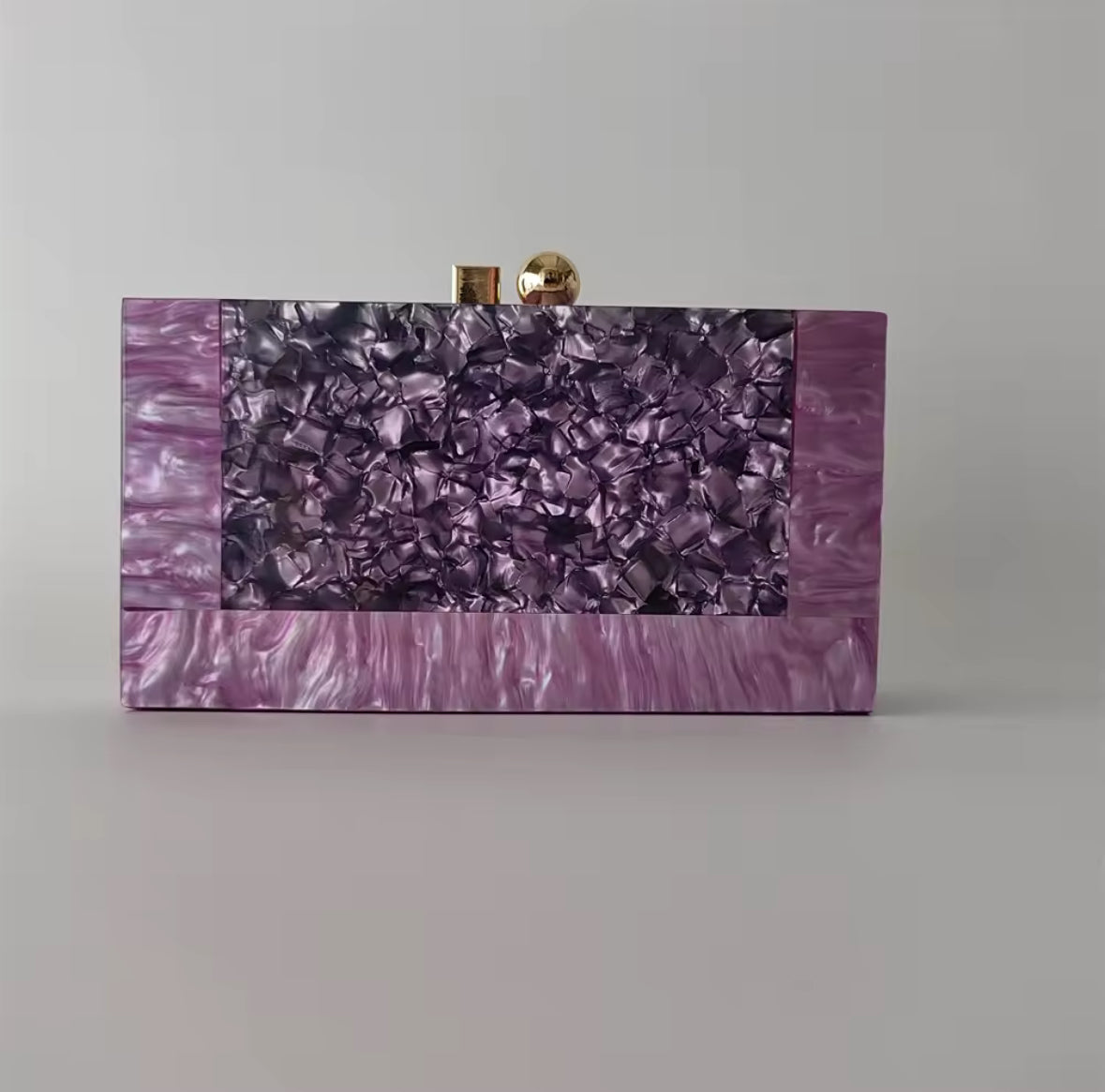 Crystal Art Clutch