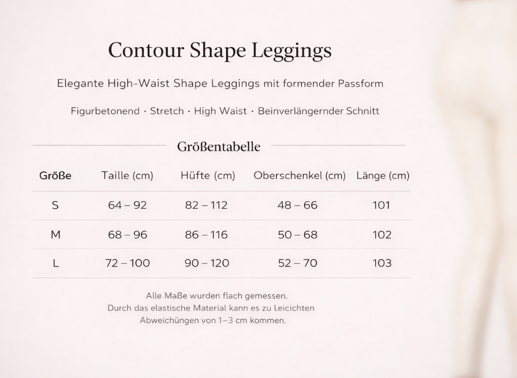 Contour Shape Leggings