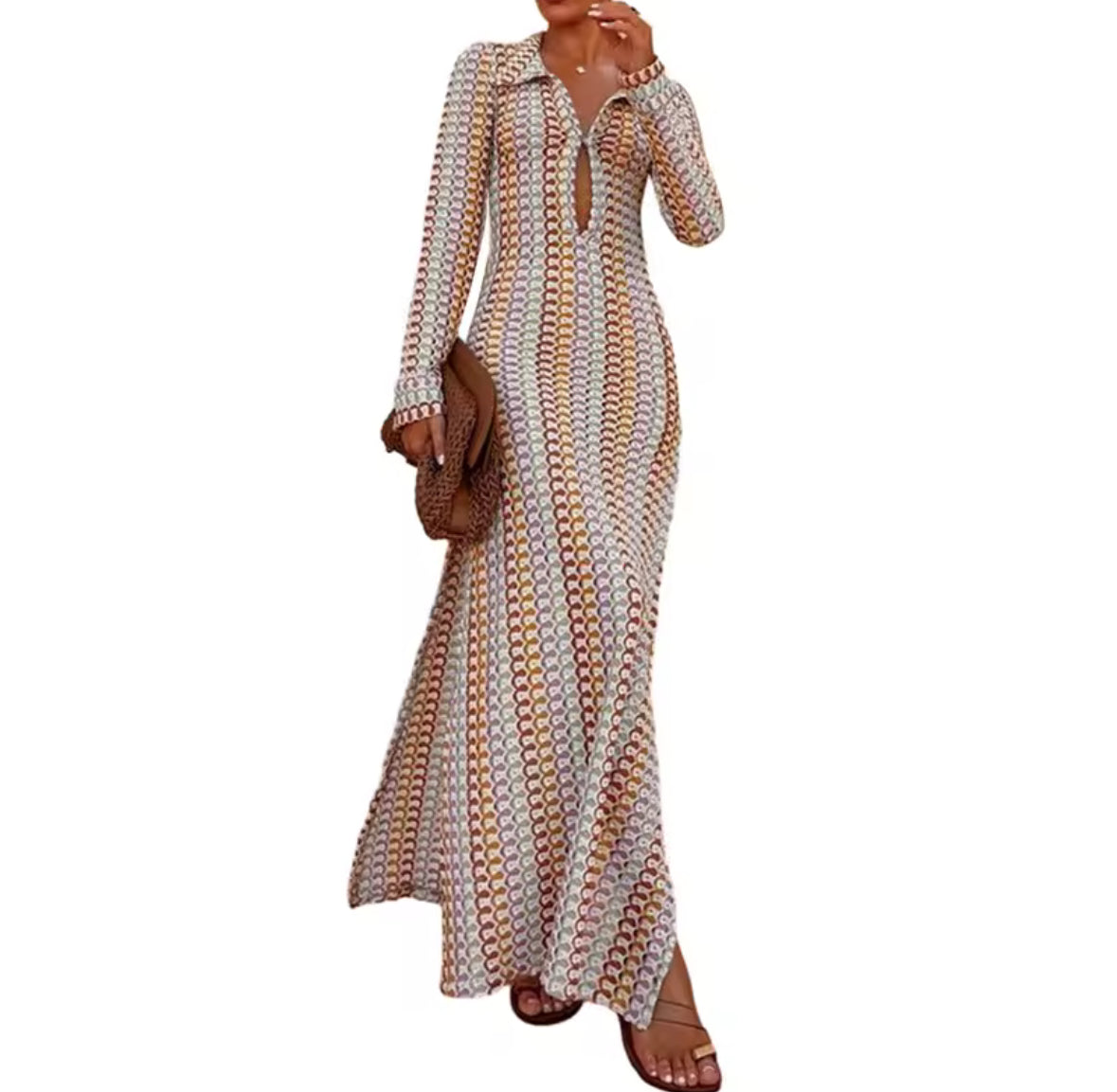 Riviera Crochet Dress