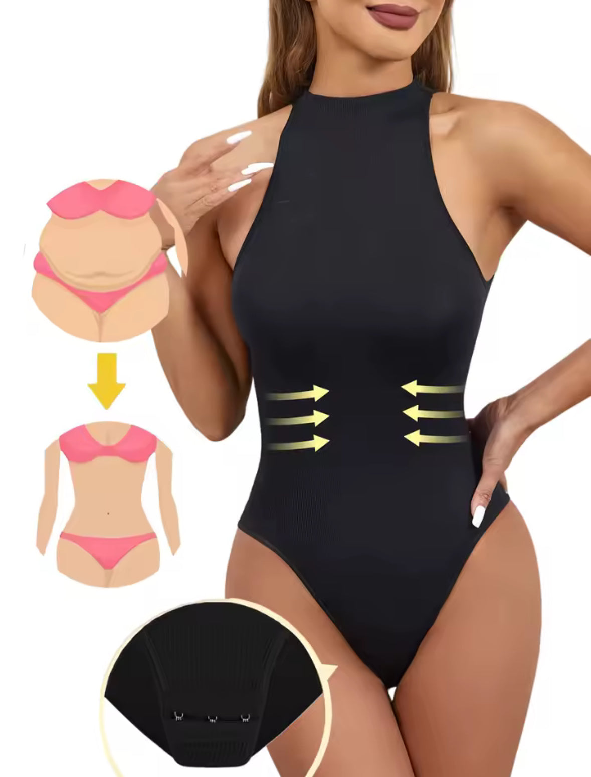 High Neck Shaping Body