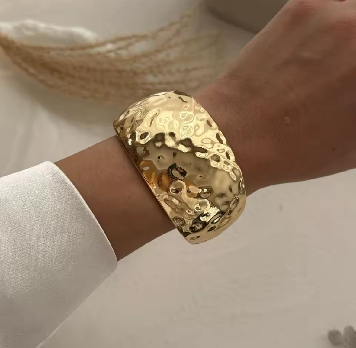 Sculpture Cuffs – Bold Elegance Collection