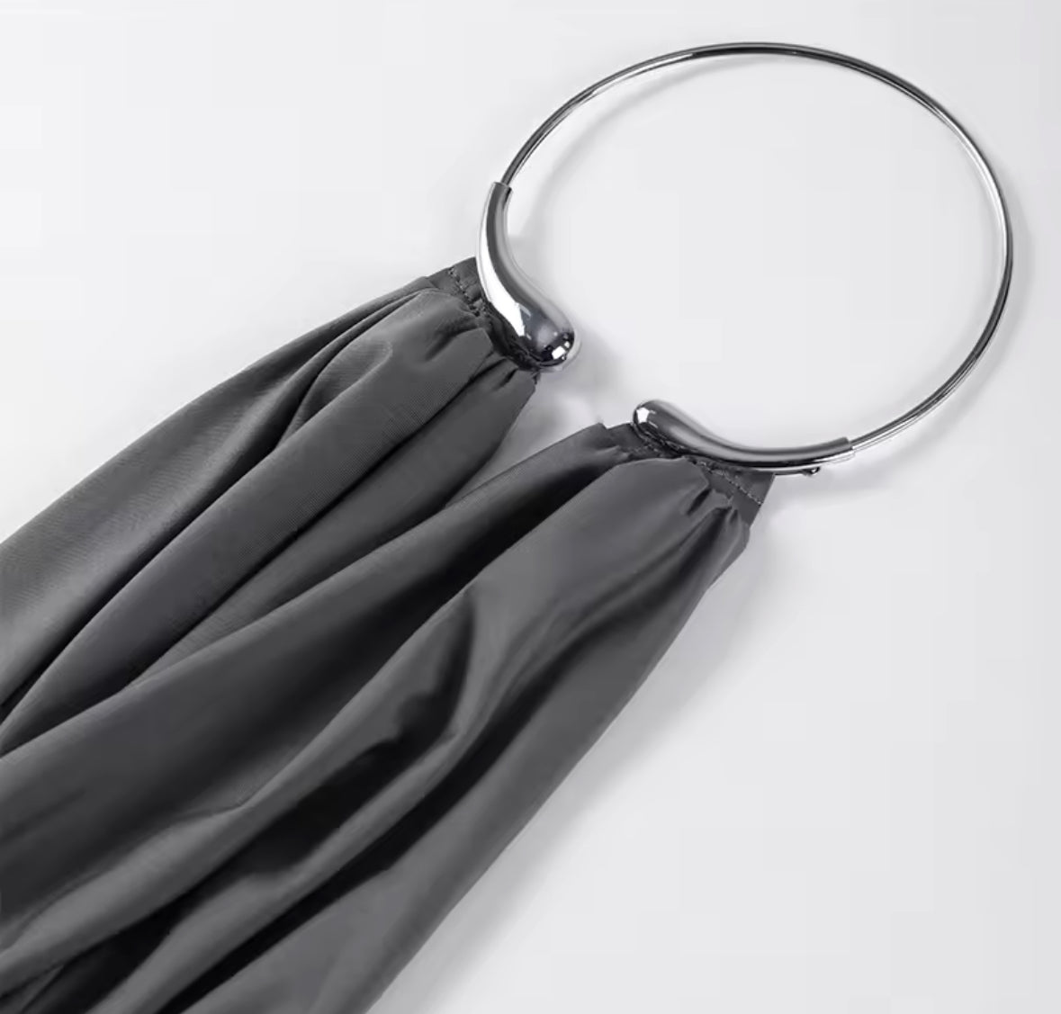 Noir Sculpt Halter Maxi Dress