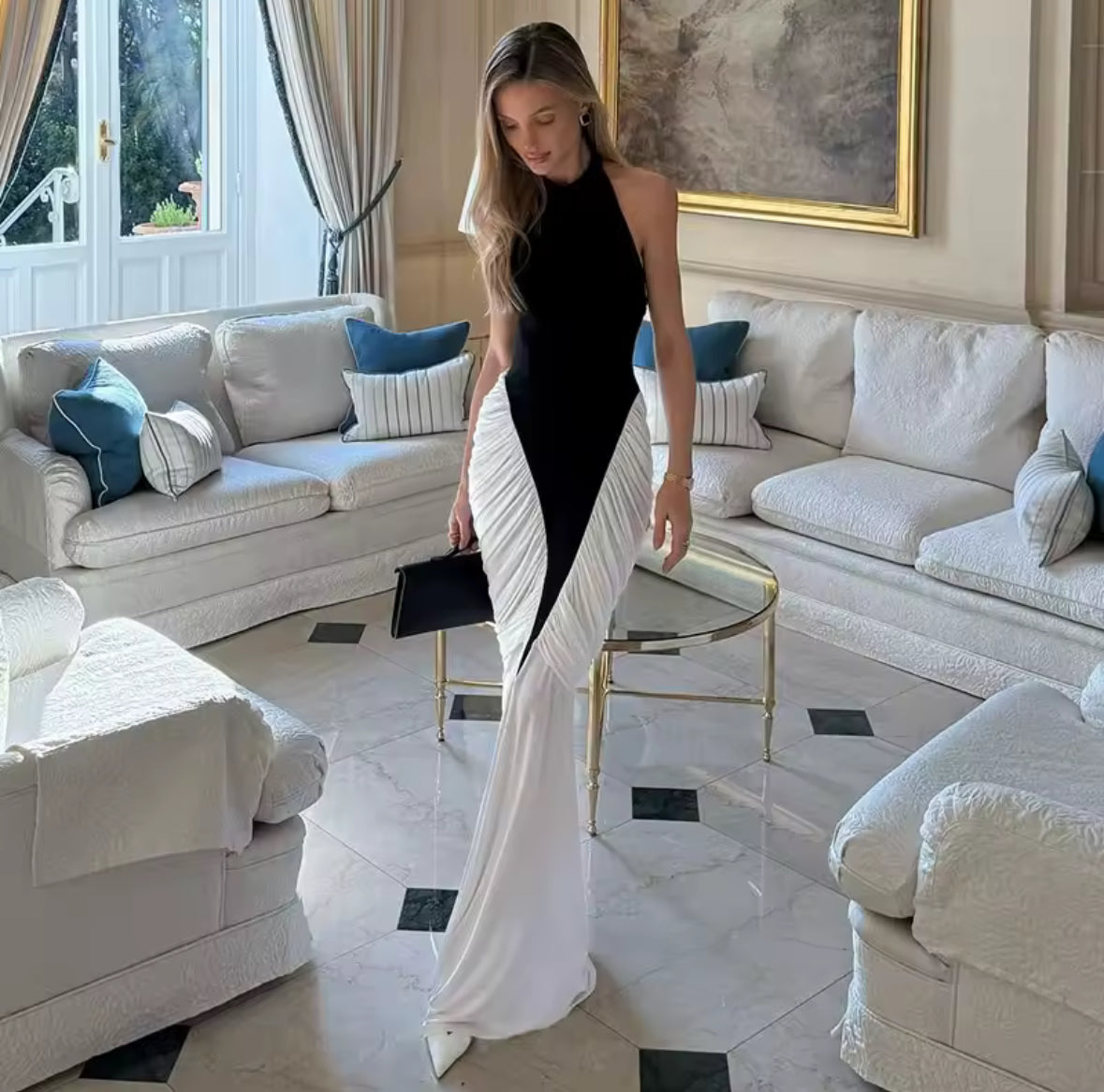 Monaco Noir Dress
