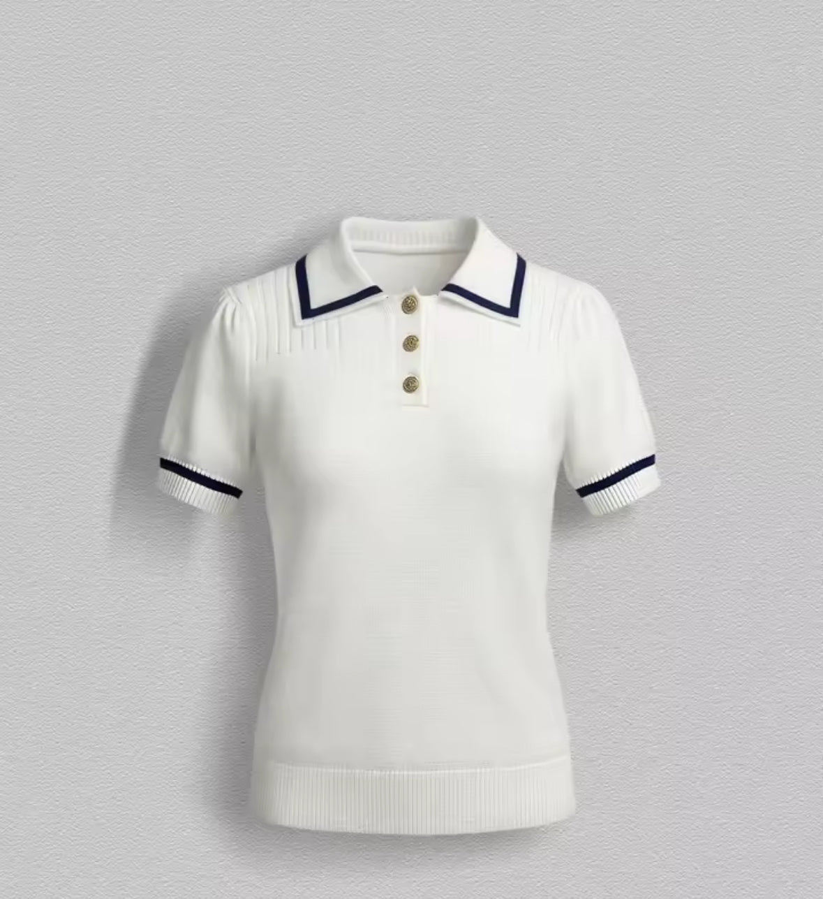 Paris Café Knit Polo