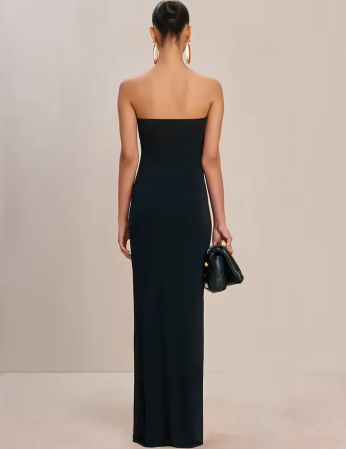 Noir Élysée Gown