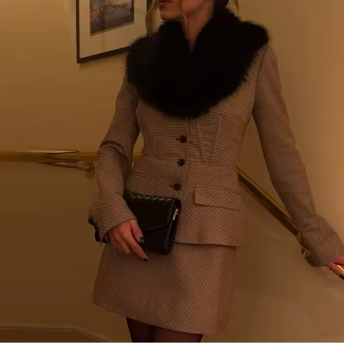 Heritage Luxe Set – Blazer & Rock