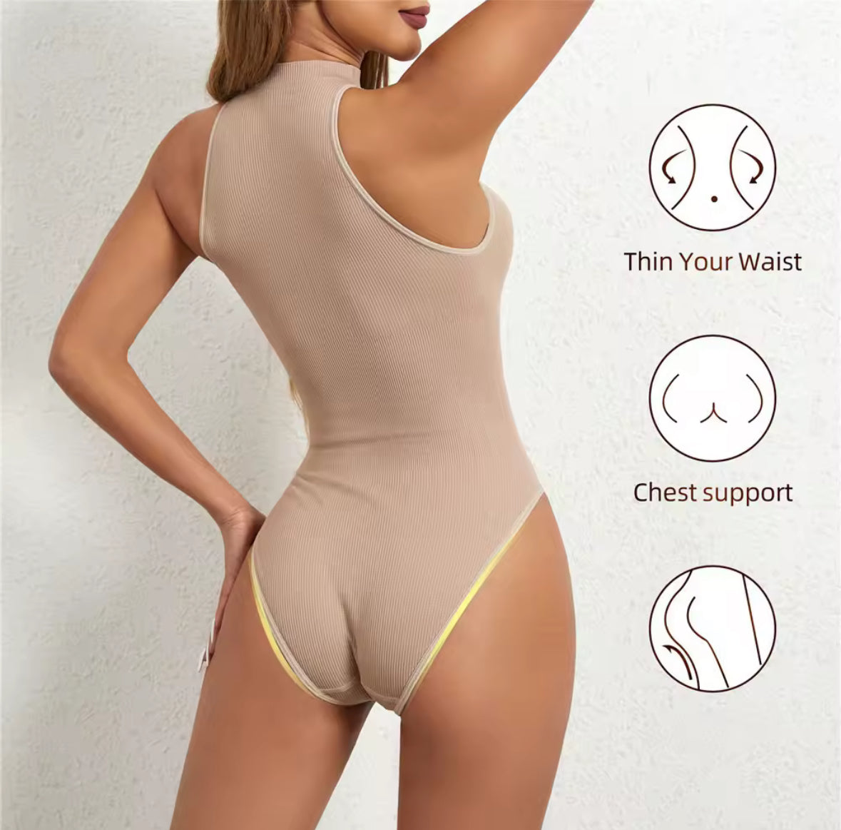 High Neck Shaping Body