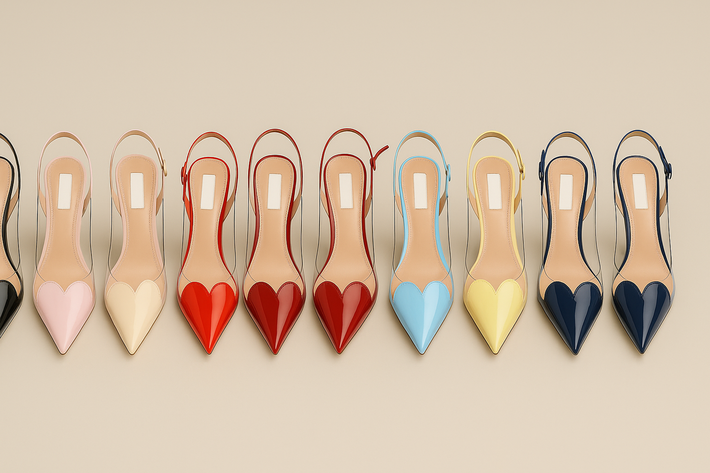 Coeur Élégance Heels