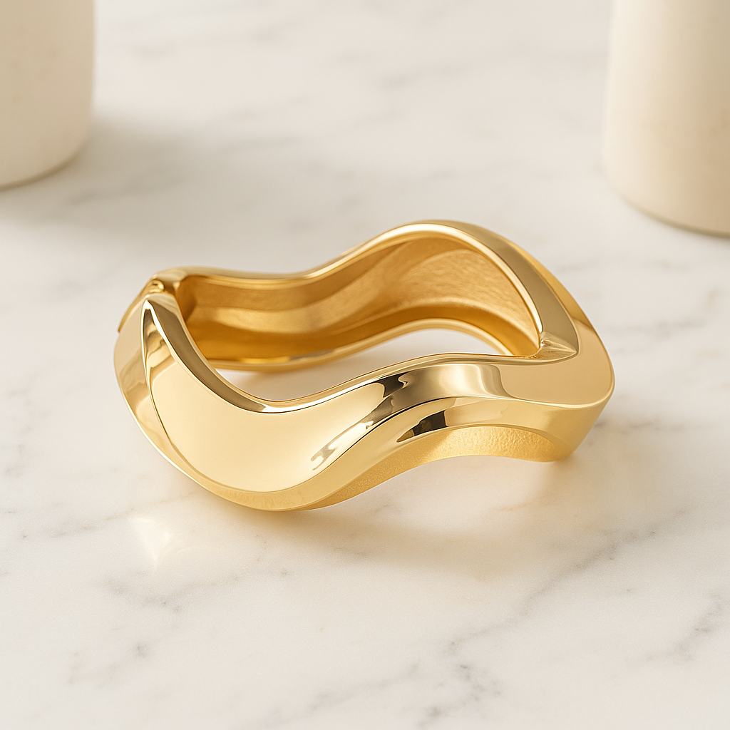 Sculpture Cuffs – Bold Elegance Collection