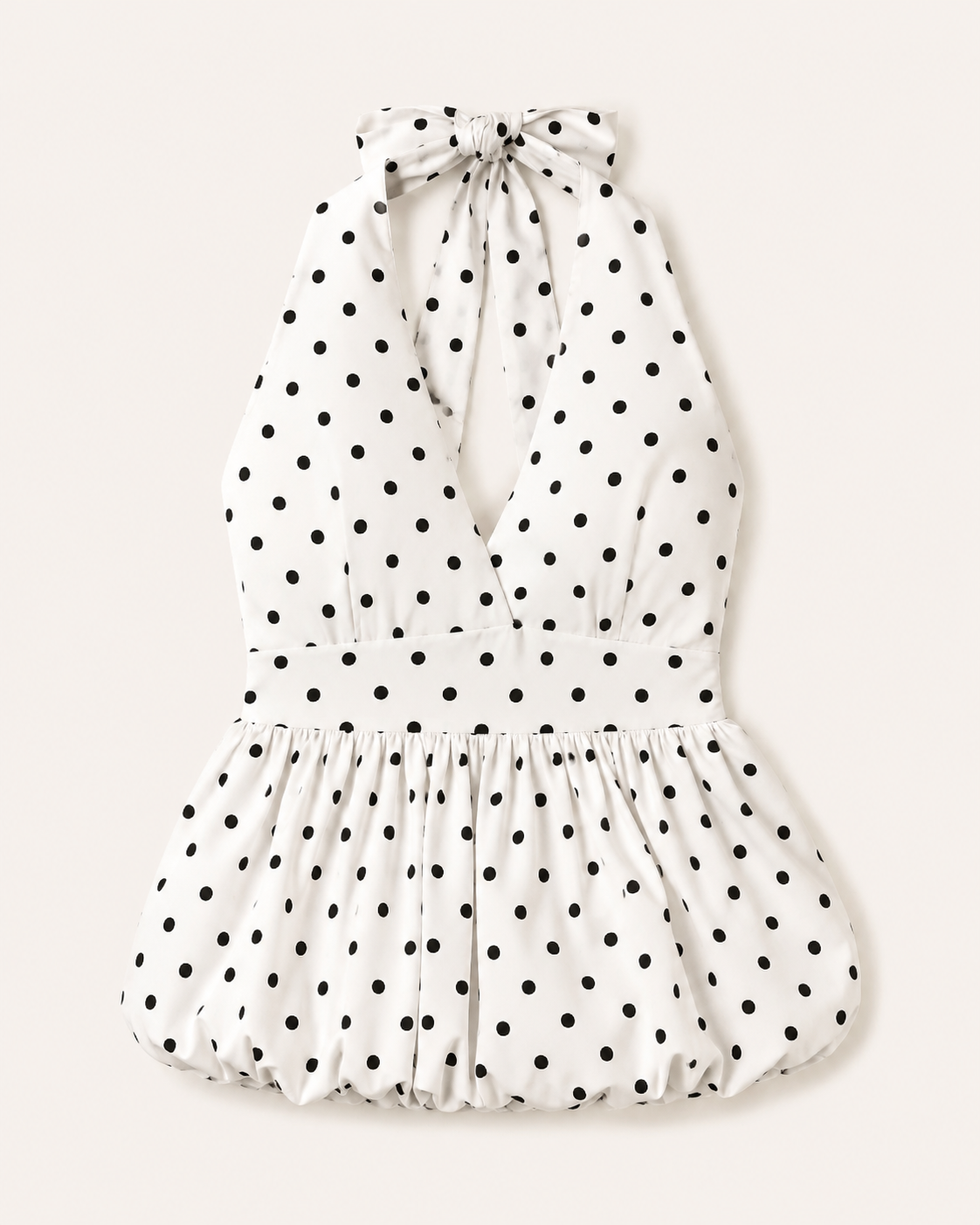 Monaco Dots Halter Top