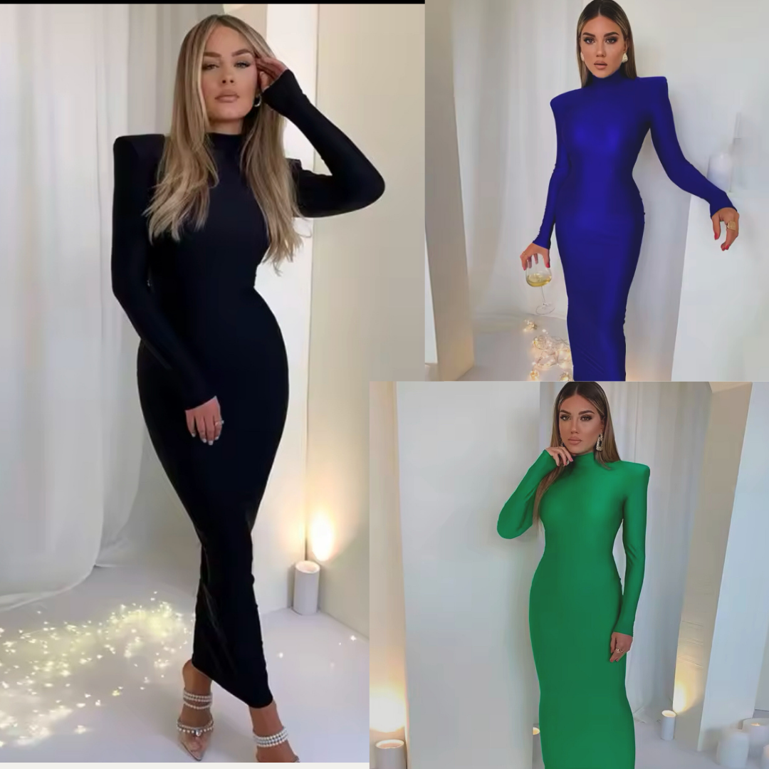 Elegantes Bodycon Maxikleid – Figurbetontes Design für besondere Anlässe