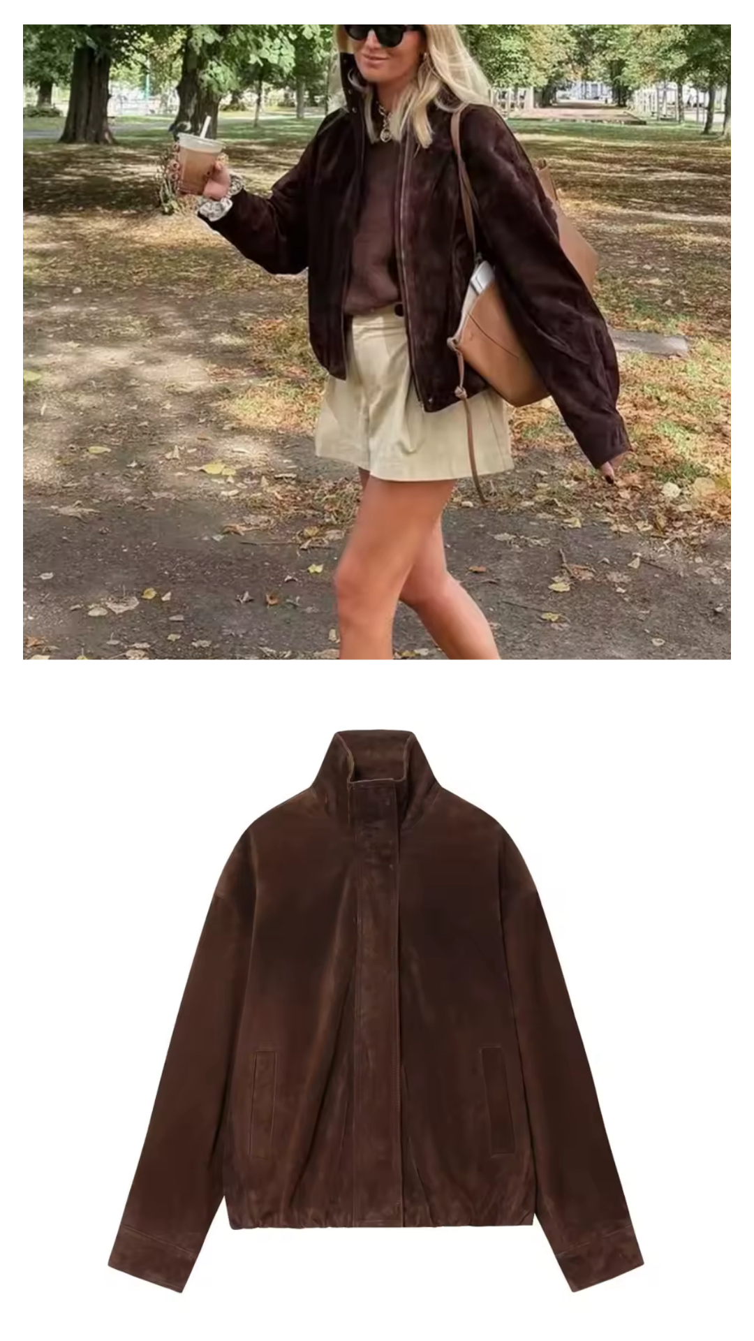 Céline Suede Jacket