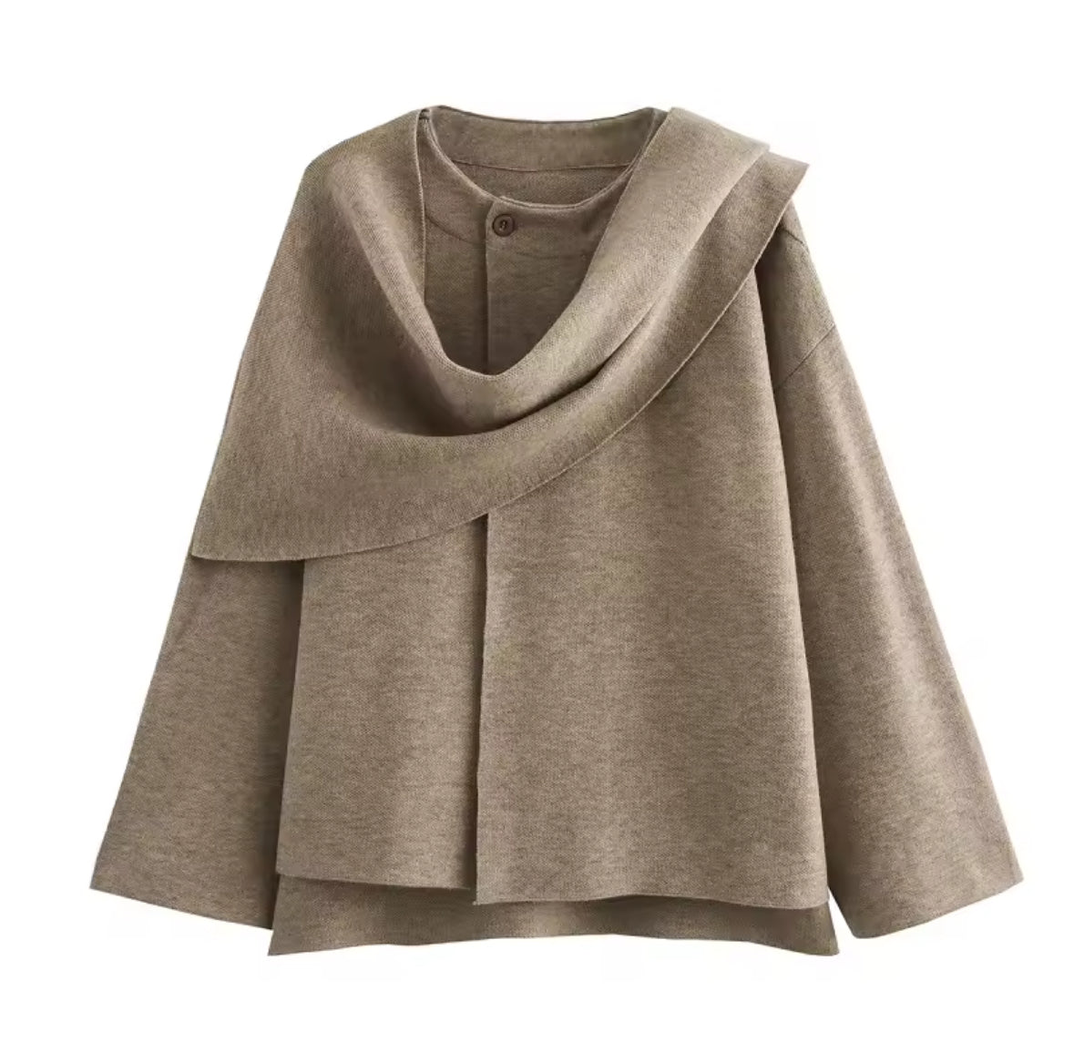 Élora Draped Cape