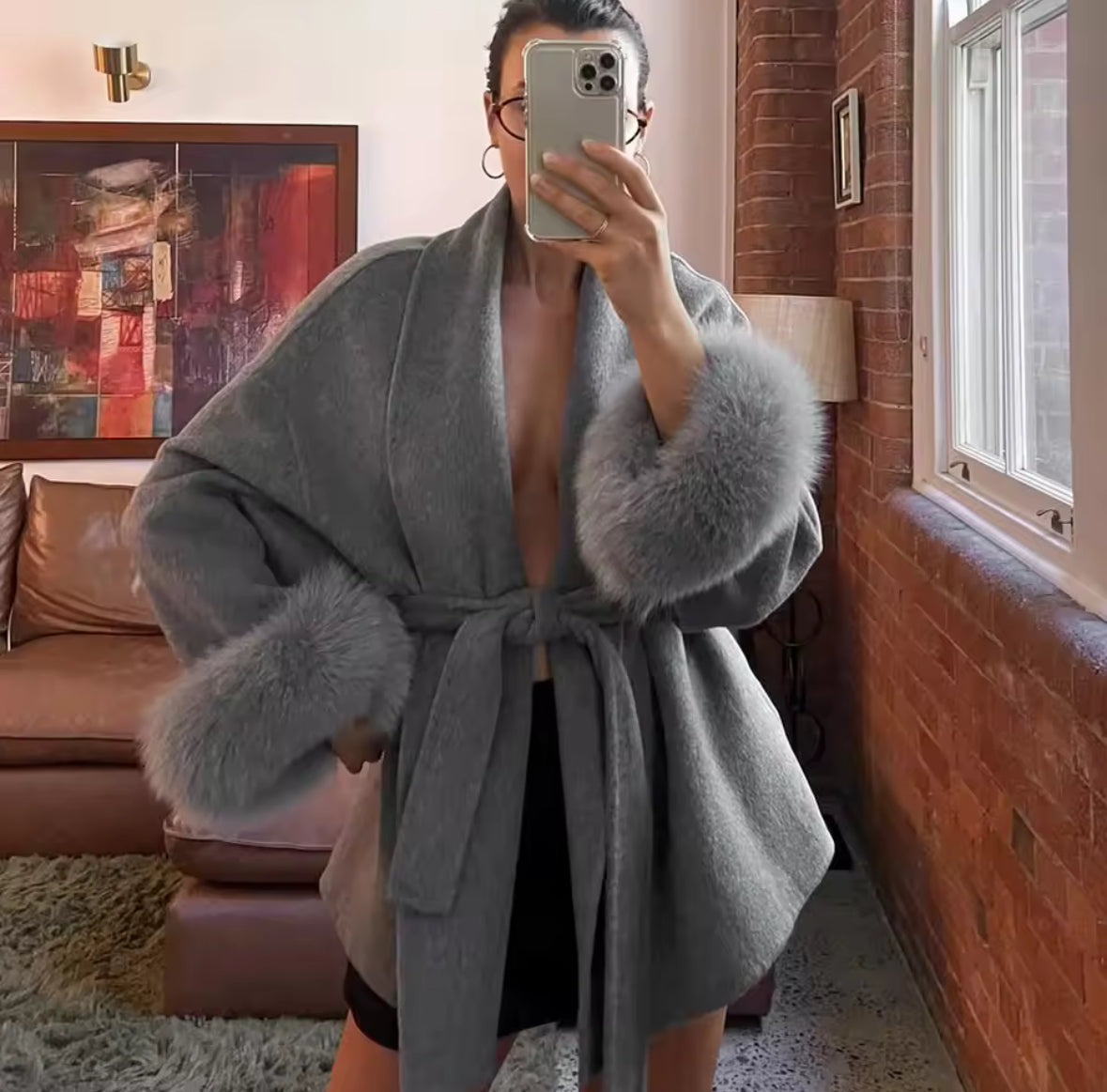 Fleur Luxe Coat