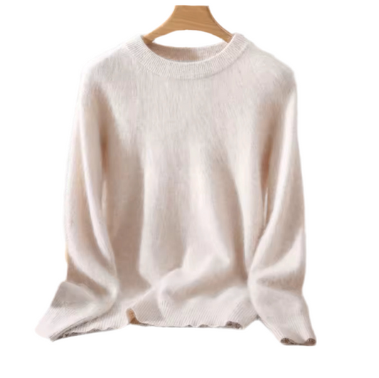 Mara Pullover aus 100% Nerz-Kaschmir