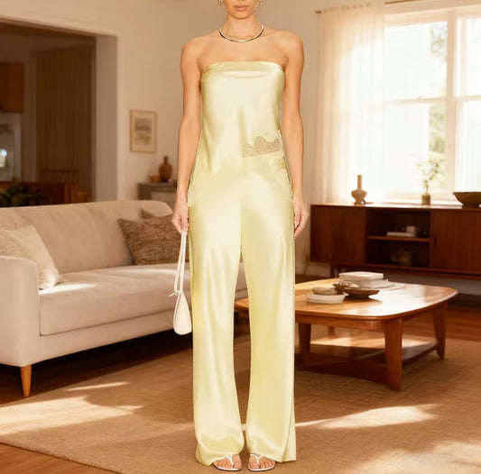 Aurielle Satin Set