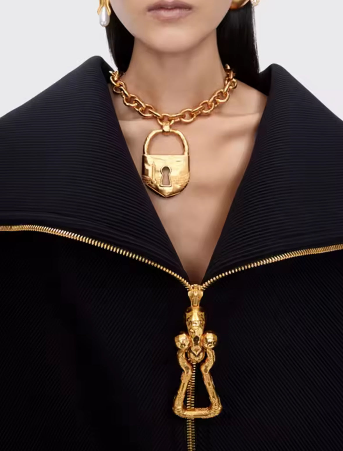Noir Sculpt Jacket