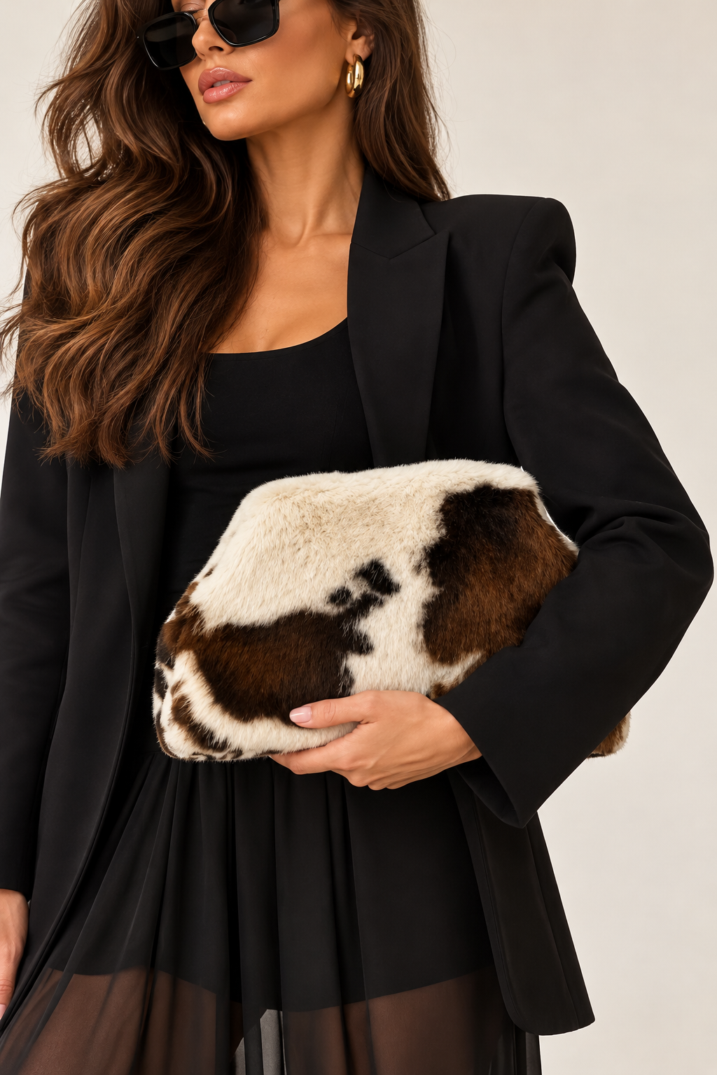 HB Clutch Animal Print