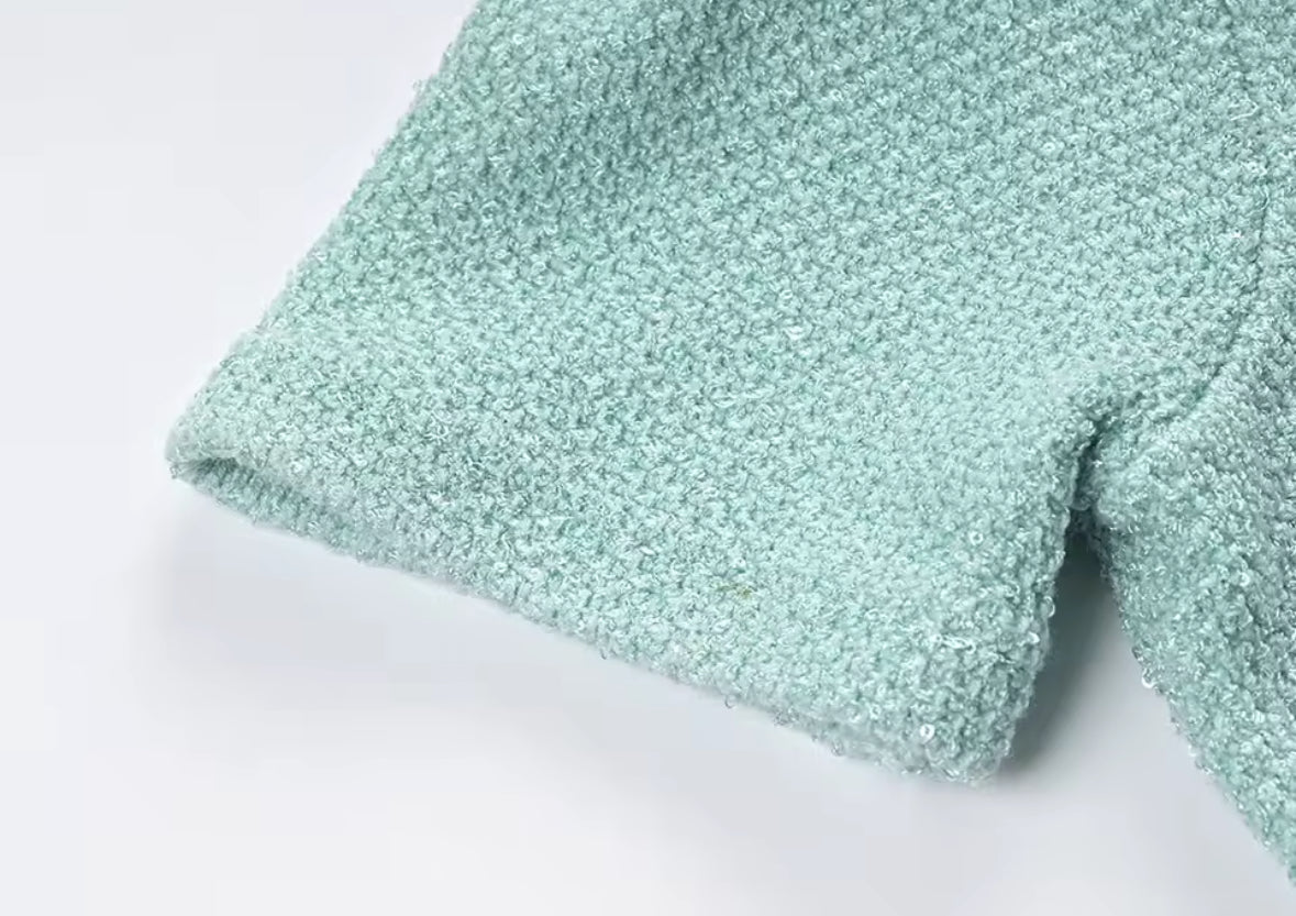 Mint Pearl Dress