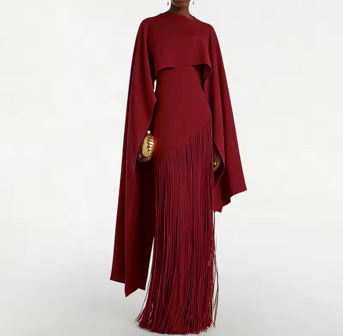 Élise Fringe Couture Gown