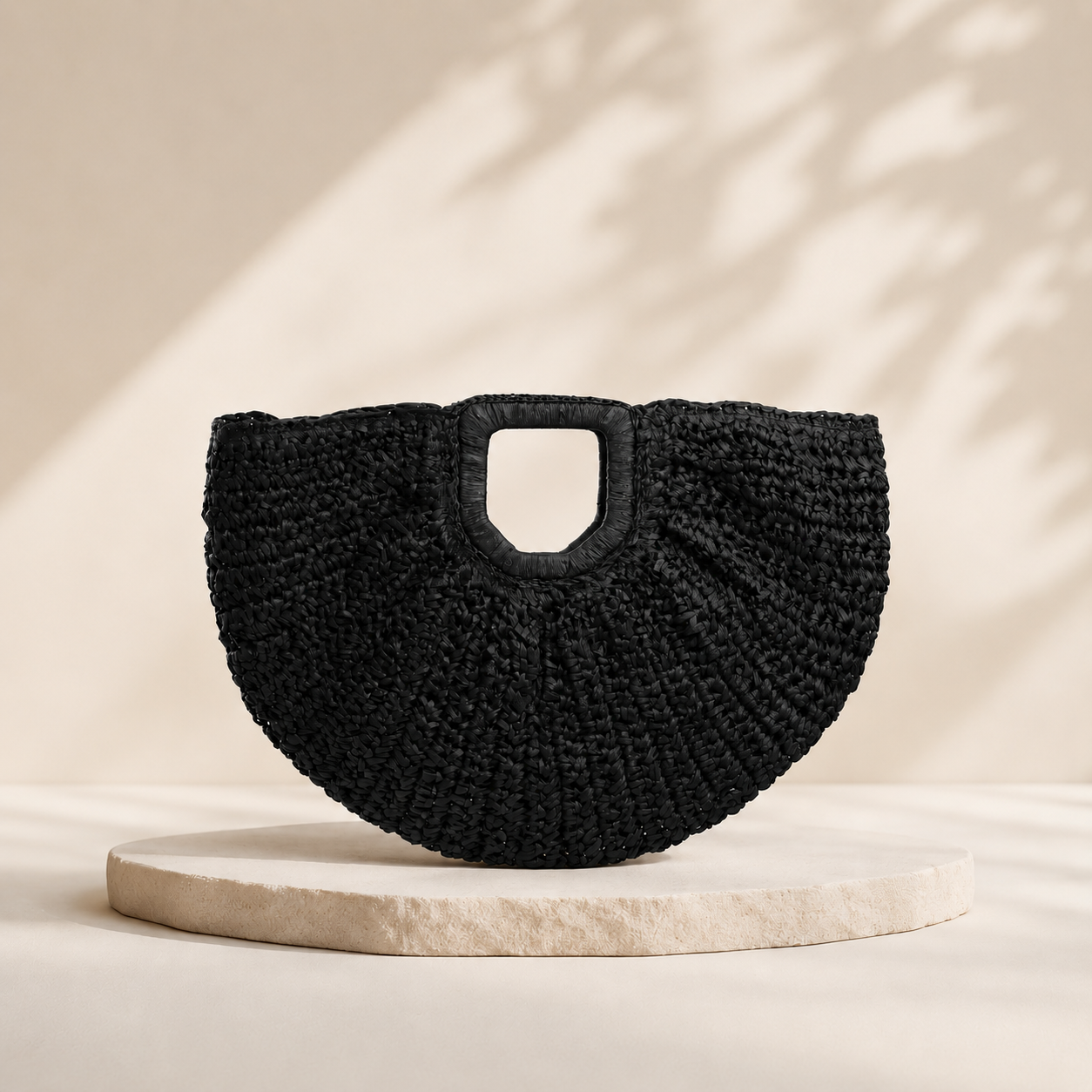 Luna Raffia Tote