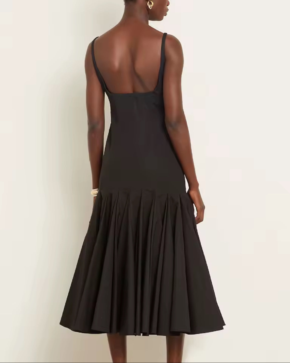 Midnight Grace Flared Dress