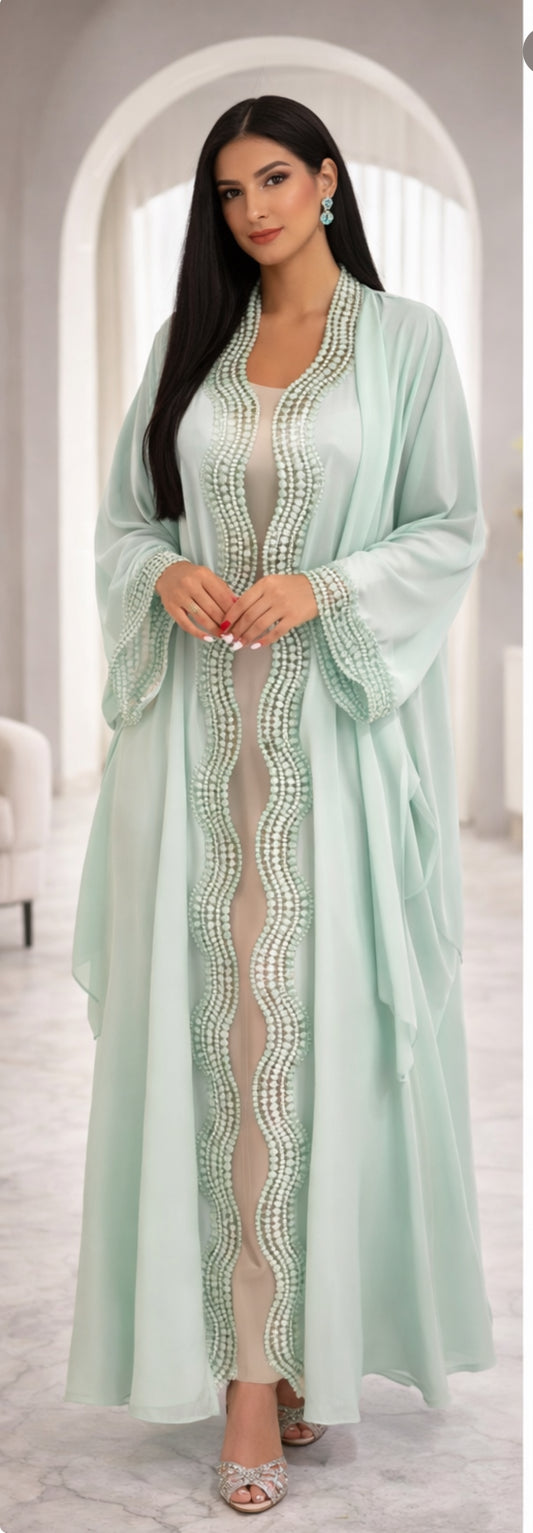 Pearl Wave Abaya