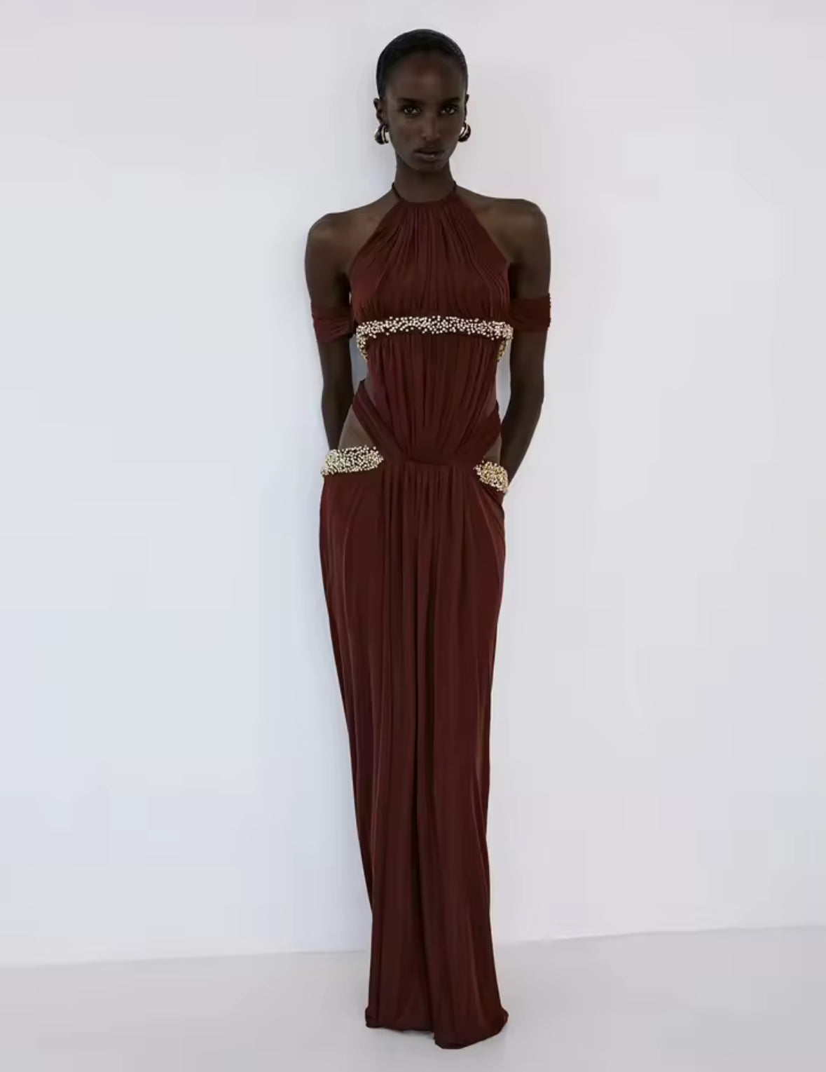 Elira Draped Dress