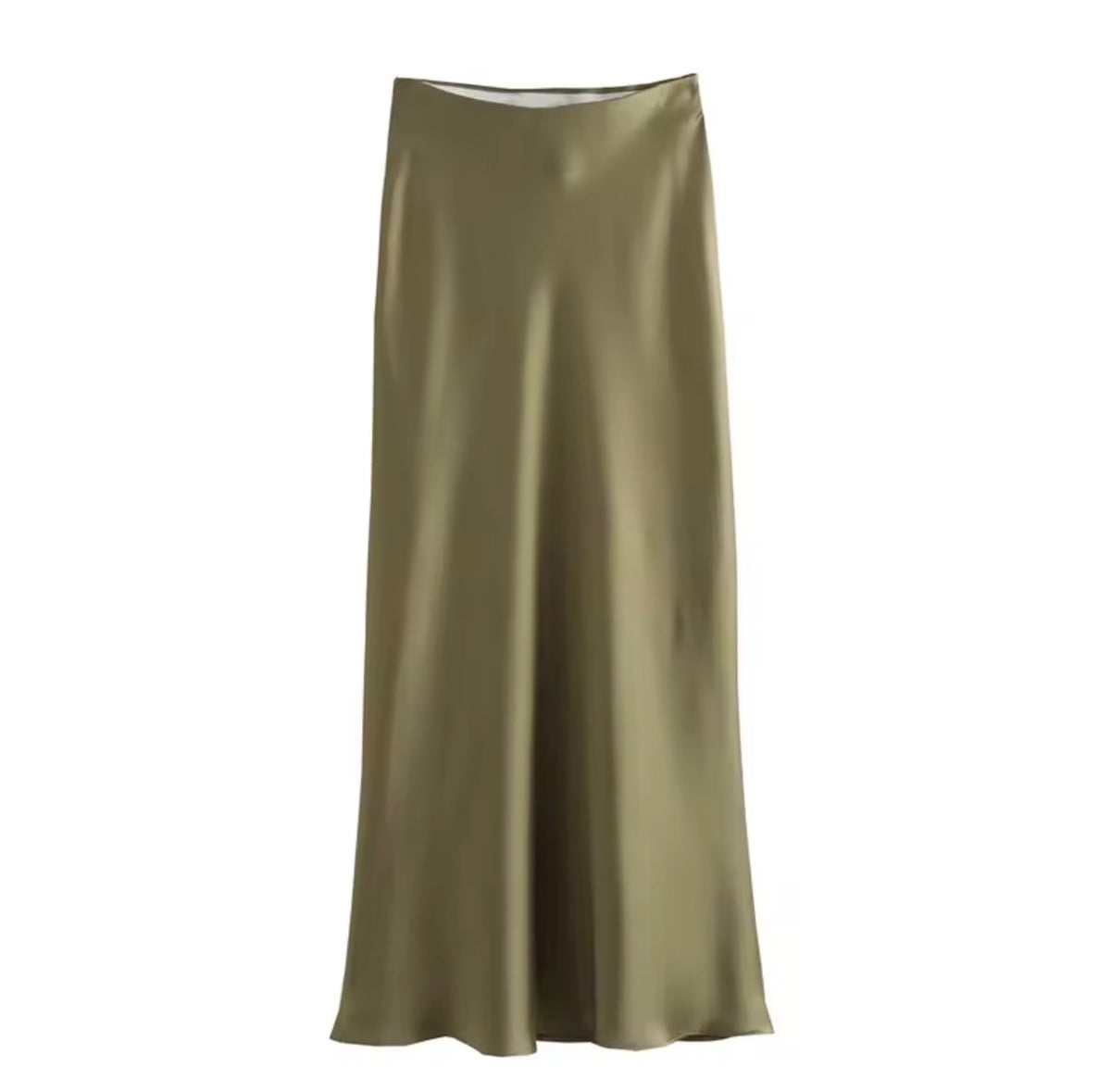 HB Satin Maxi Rock