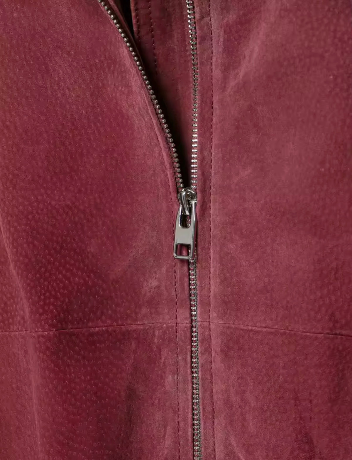 HB Jacke in Wildlederoptik mit Stehkragen