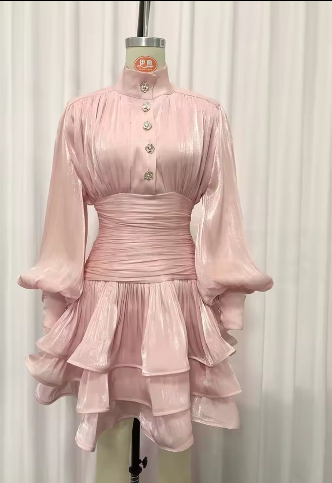 Élise Ruffle Couture Dress
