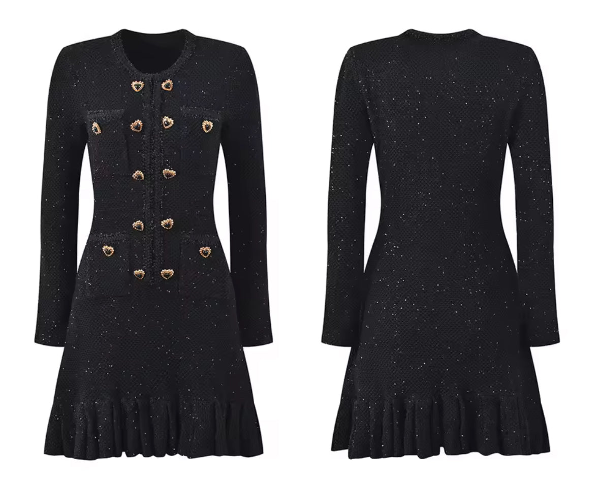 Coeur Noire Dress
