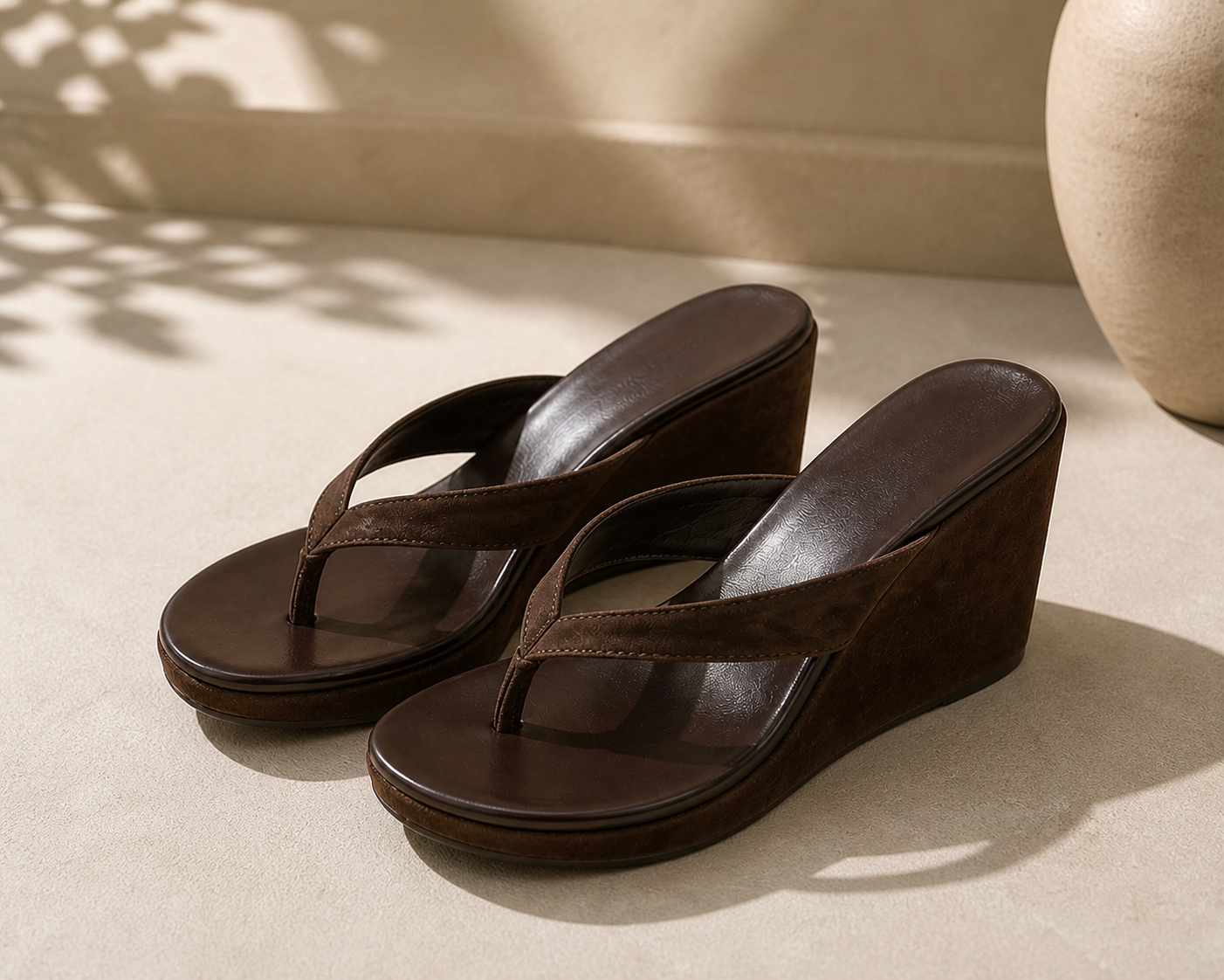 Sienna Wedge Flip Sandal