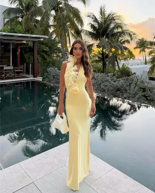 Sunset Bloom“ Maxi Dress