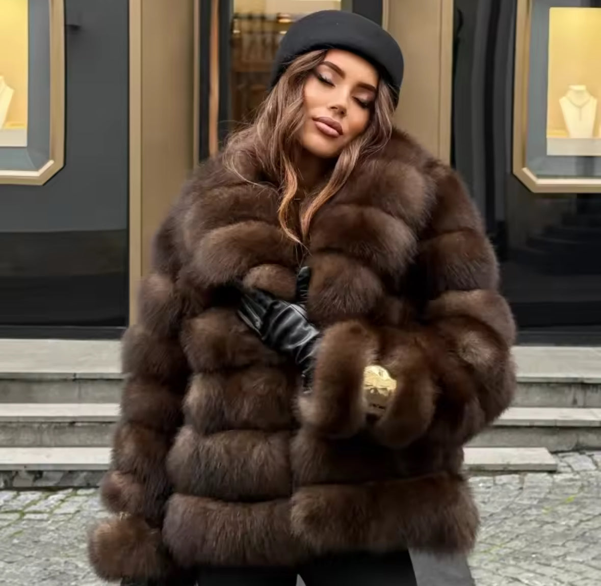 Montreux Luxe Faux Fur Coat